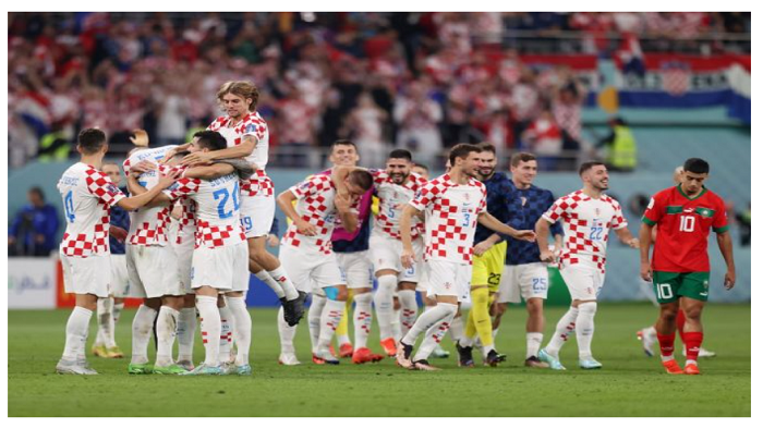 Croatia beat Morocco 2-1 to finish third