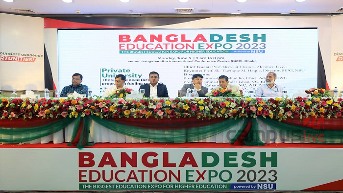 North South University Shines at the Country's Largest Education Expo